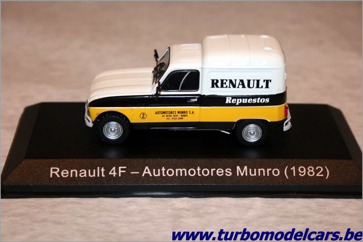 ijzer Pilfer Verslaving Renault 4F4 Automotores Mundo 1/43 Salvat – Turbo Modelcars – Modelauto  kopen