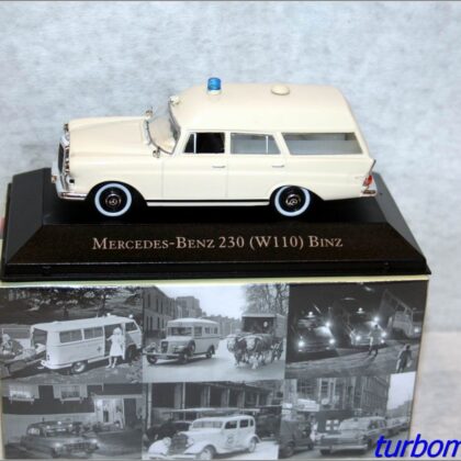 Mercedes-Benz 230 W110 Binz Ambulance 1/43 Atlas