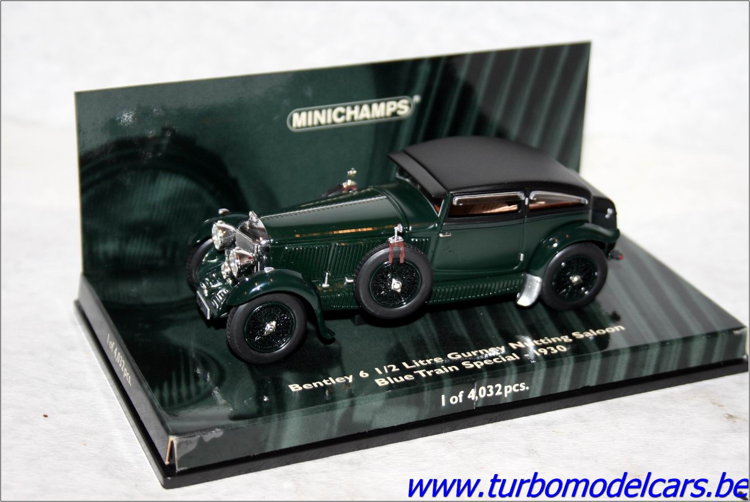 Kaap Transistor Verslaafd Bentley 6 1/2 Litre 1930 Minichamps – Turbo Modelcars – Modelauto kopen