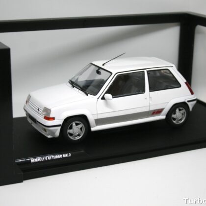 Renault 5 GT Turbo ph II wit 1/18 Solido