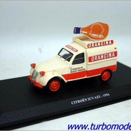 Citroën 2CV AZU 1956 Orangina 1/43 Altaya
