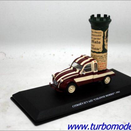 Citroën 2CV AZU Colonne Morris 1961 1/43 Altaya