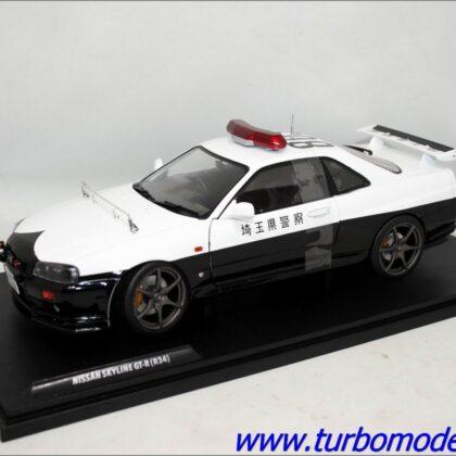 Nissan Skyline GT-R (R34) Police 1/18 Solido