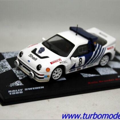 Ford RS 200 rally sweden 1986 1/43 Altaya